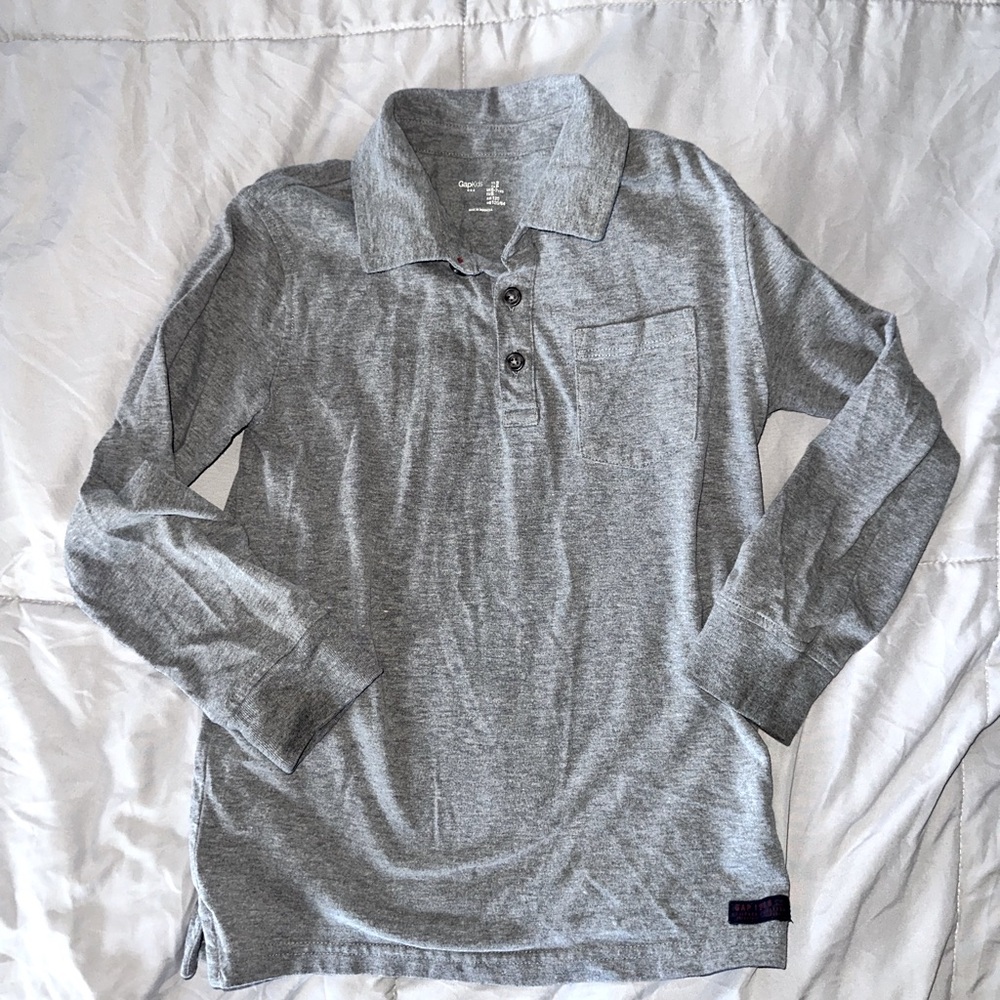 Long sleeve polo for little boys (Gapkids)